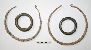 Buriton Bronze Age Hoard before cleaning